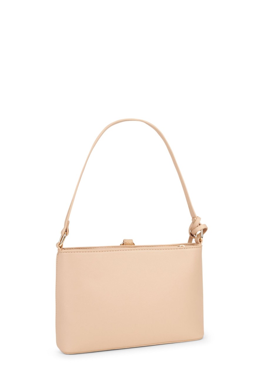 Donna Conbipel Borse | Borsa Baguette A Tracolla Beige