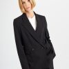 Donna Conbipel Giacche | Blazer Unito Doppiopetto Nero