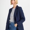 Donna Conbipel Giacche | Blazer Unito Due Bottoni Blu Scuro