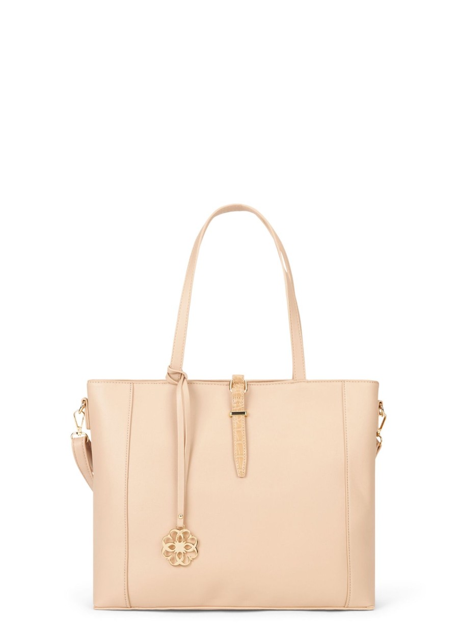 Donna Conbipel Borse | Shopper Strutturata Beige