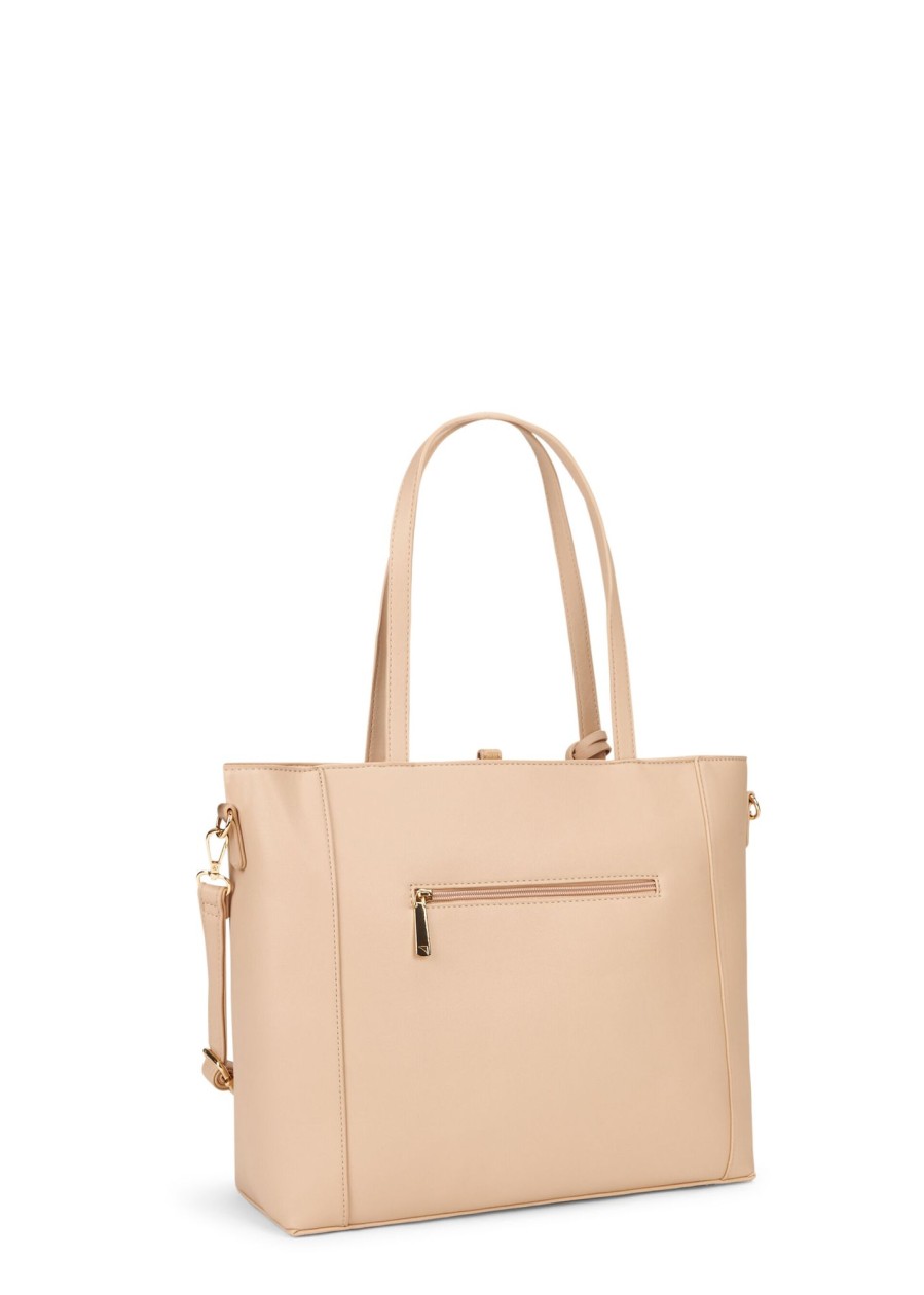 Donna Conbipel Borse | Shopper Strutturata Beige