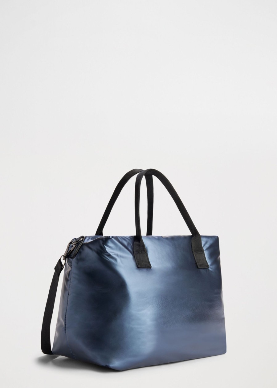 Donna Conbipel Borse | Bauletto Metallizzato Blu