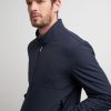 Uomo Conbipel Giubbotti | Giubbino In Softshell Blu Scuro