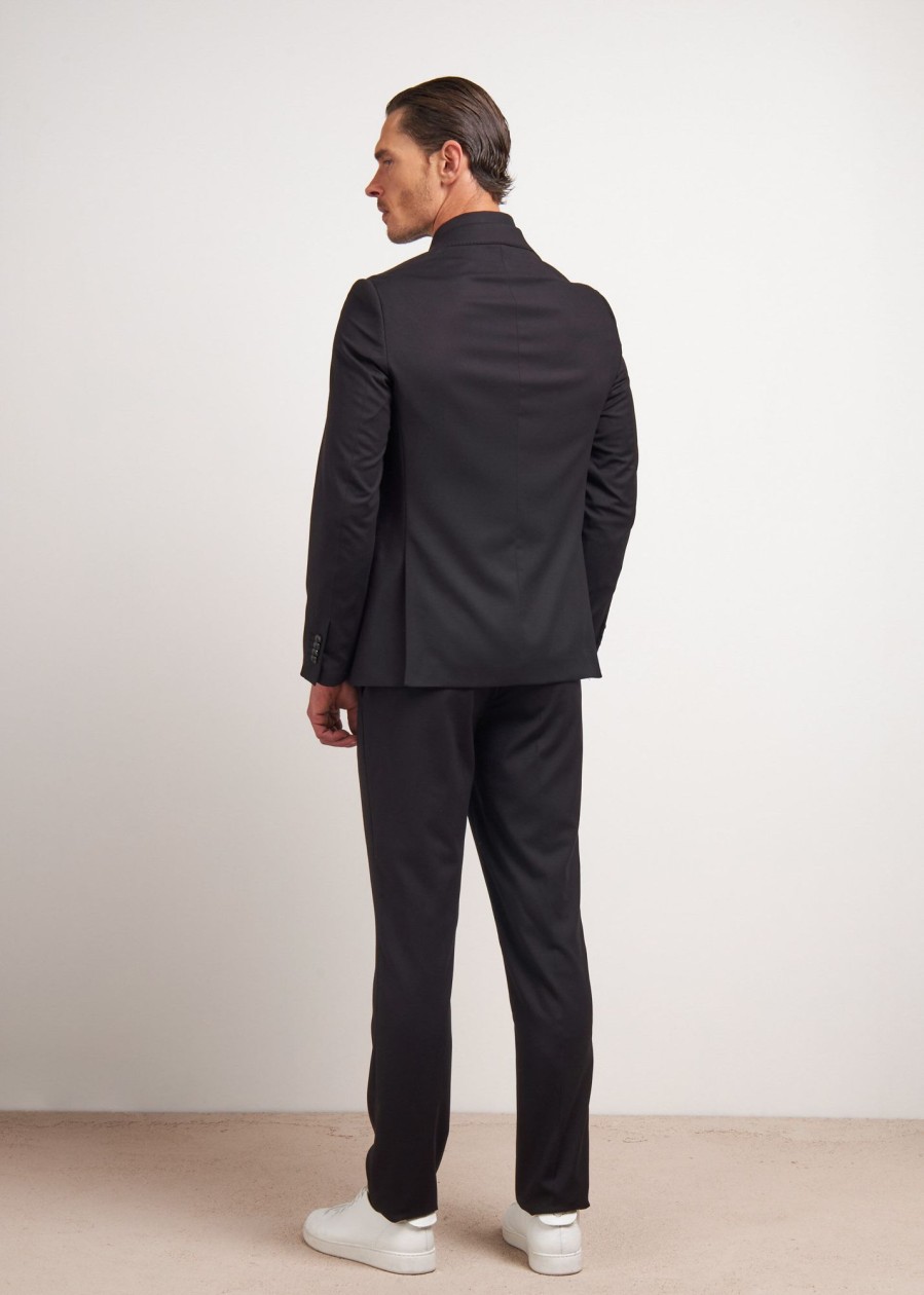 Uomo Conbipel Abiti E Completi | Completo Slim Fit Nero