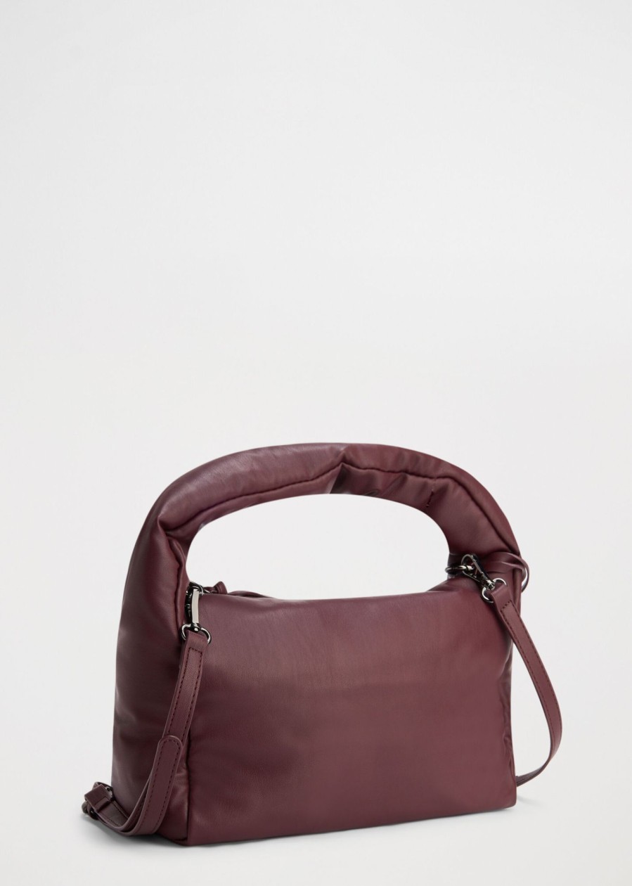 Donna Conbipel Borse | Hobo Piccola Con Tagli Rosso Scuro