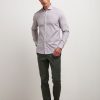 Uomo Conbipel Camicie | Camicia Regular Fit Tortora