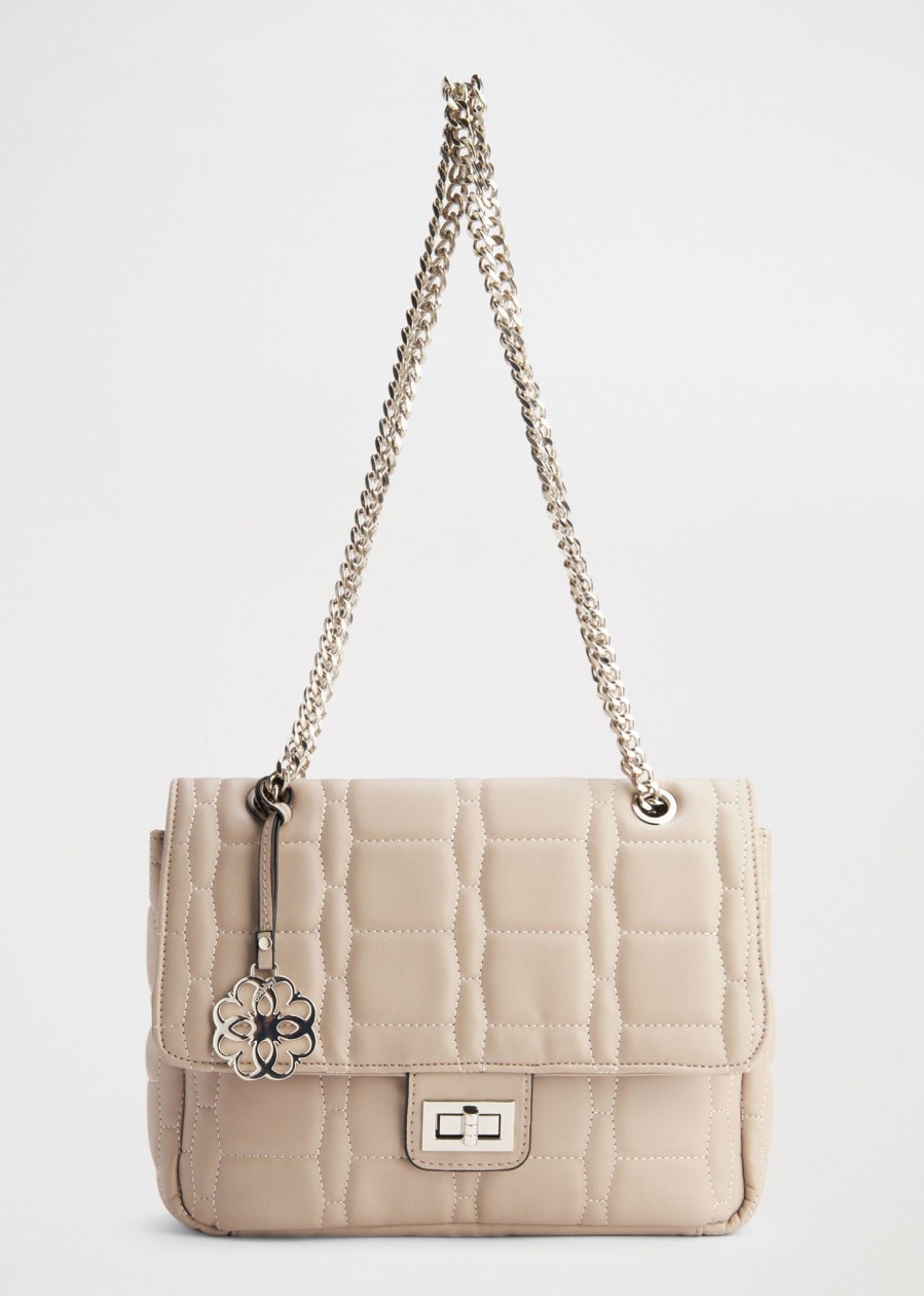 Donna Conbipel Borse | Borsa Con Trapunta Beige