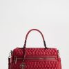 Donna Conbipel Borse | Bauletto Effetto Goffrato Rosso