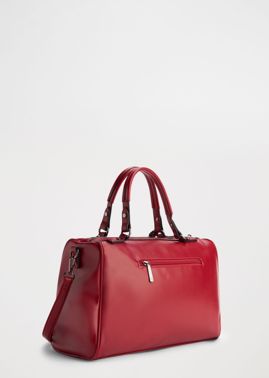 Donna Conbipel Borse | Bauletto Effetto Goffrato Rosso