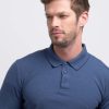 Uomo Conbipel T-Shirt E Polo | Polo Piquet Blu Scuro