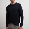 Uomo Conbipel Maglieria | Pullover Lavorato Nero