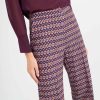 Donna Conbipel Pantaloni | Pantaloni Stampati Zampa Fucsia Chiaro