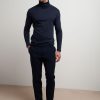 Uomo Conbipel Pantaloni | Pantaloni Tecnici Slim Blu Scuro