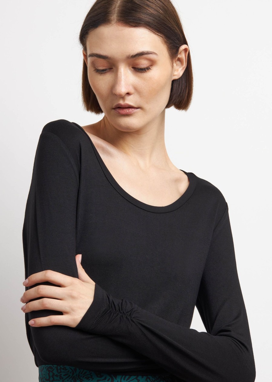 Donna Conbipel T-Shirt E Top | T-Shirt Basic Nero