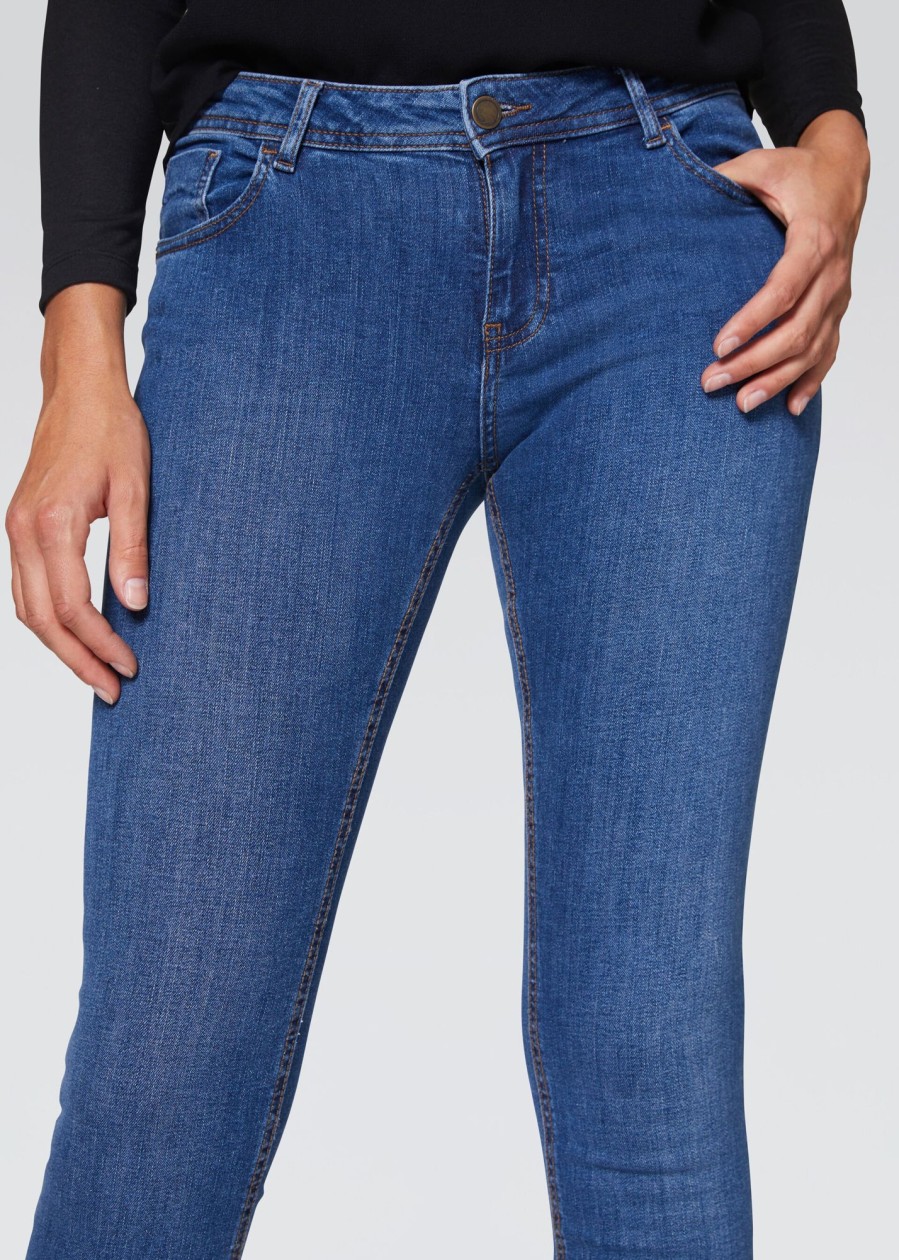 Donna Conbipel Jeans | Jeans A Sigaretta Blu