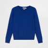 Donna Conbipel Maglieria | Pullover In Puro Cashmere Blu Chiaro