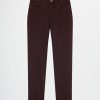 Donna Conbipel Pantaloni | Pantaloni Stretch Melanzana