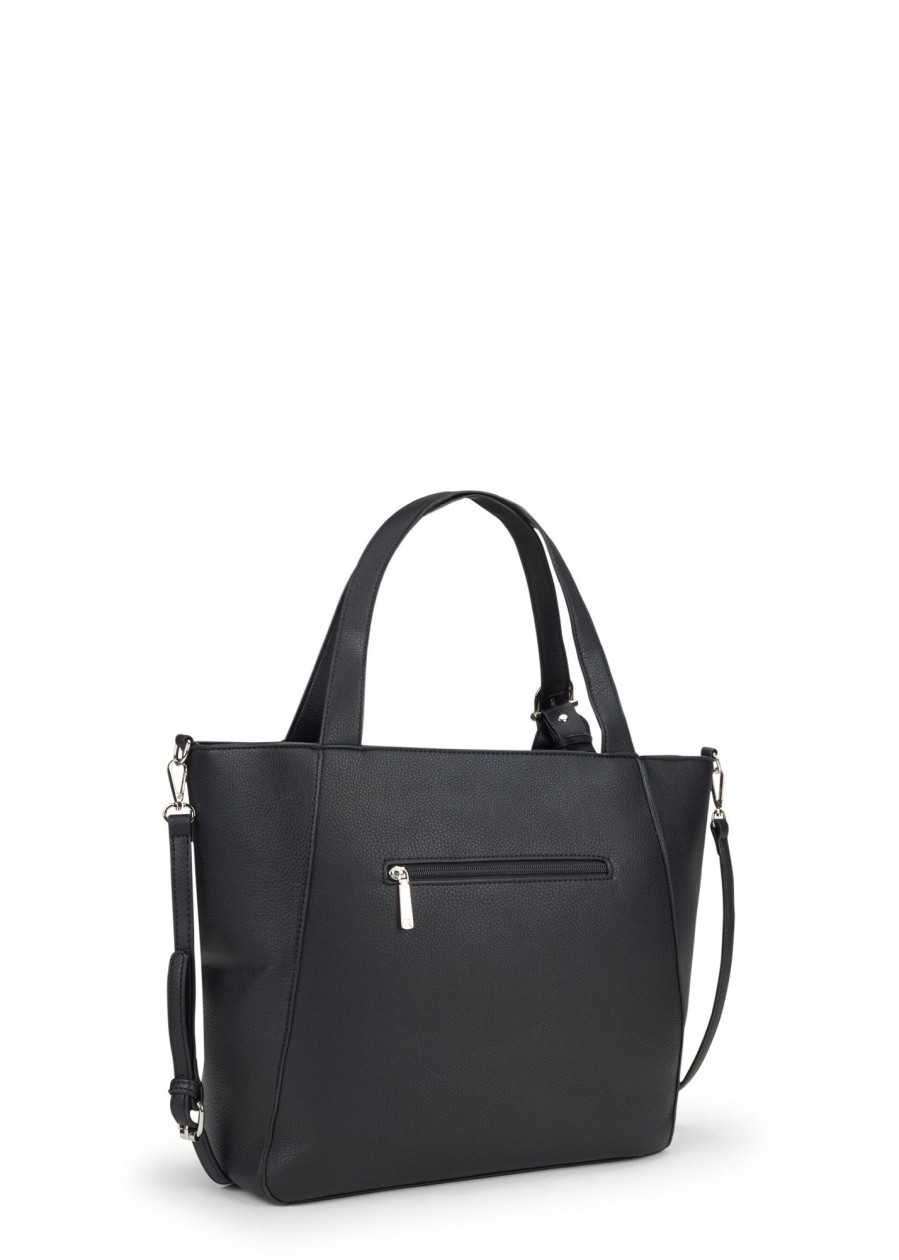 Donna Conbipel Borse | Shopper Con Accessorio Nero