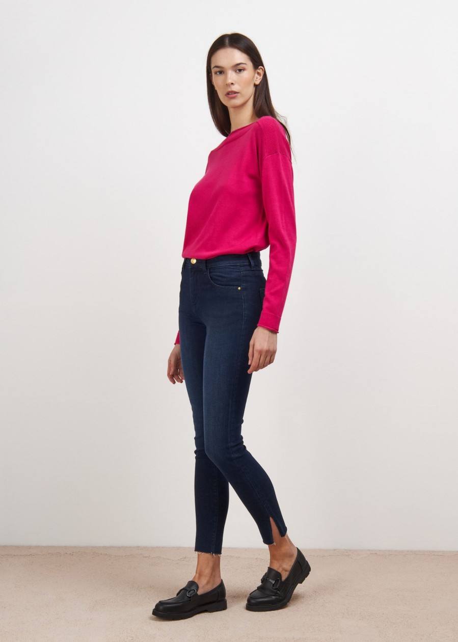 Donna Conbipel Jeans | Denim Skinny Fit Blu Scuro