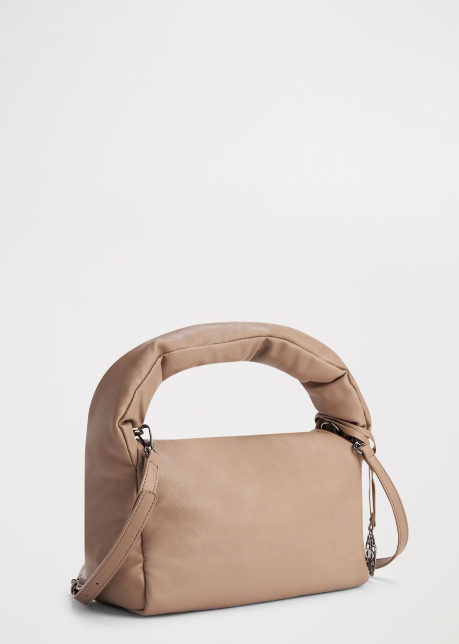 Donna Conbipel Borse | Hobo Piccola Con Tagli Beige