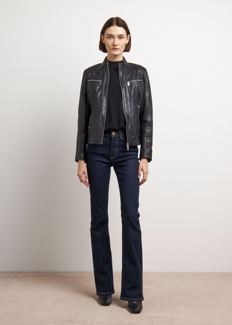 Donna Conbipel Jeans | Jeans A Zampetta Rinse