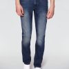 Uomo Conbipel Jeans | Jeans Slim Fit Vita Bassa Blu