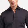 Uomo Conbipel Camicie | Camicia Slim Fit Nero