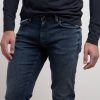 Uomo Conbipel Jeans | Denim Stone Washed Blu Scuro