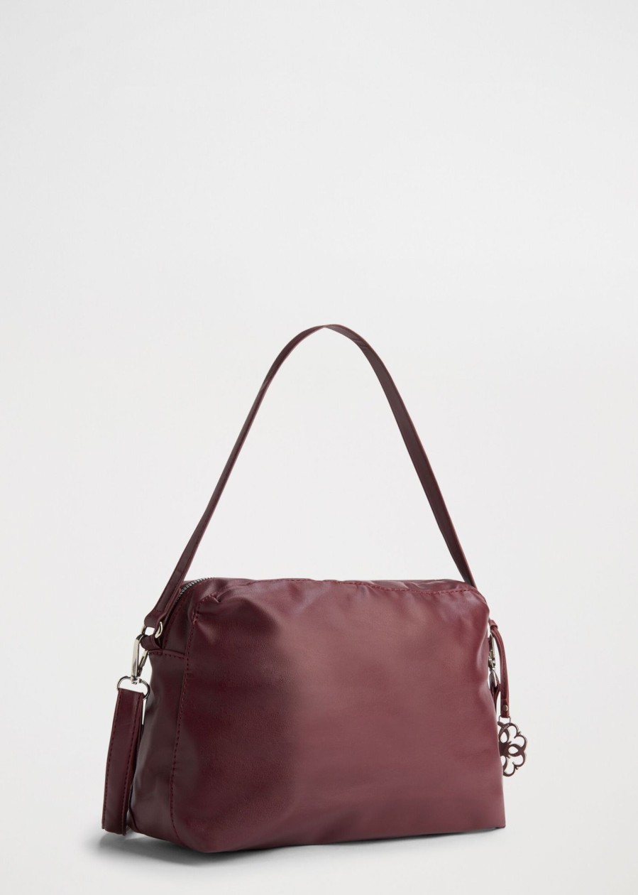 Donna Conbipel Borse | Borsa Con Microborchie Rosso Scuro