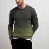 Uomo Conbipel Maglieria | Pullover Degrade Verde Militare