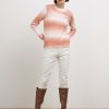 Donna Conbipel Maglieria | Pullover In Lana Arancio Scuro