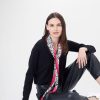 Donna Conbipel Accessori E Pelletteria | Foulard Plisse Rosso