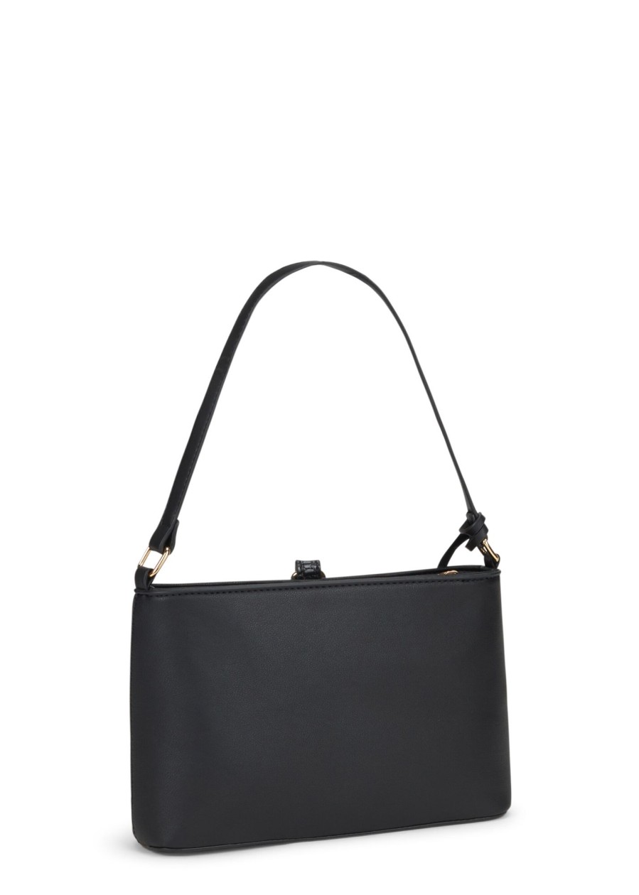 Donna Conbipel Borse | Borsa Baguette A Tracolla Nero