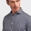 Uomo Conbipel Camicie | Camicia Regular Fit Blu Scuro