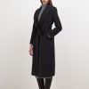 Donna Conbipel Cappotti | Cappotto Doppiopetto Nero