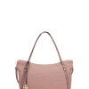 Donna Conbipel Borse | Shopper Micro Plisse' Rosa Scuro