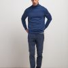 Uomo Conbipel Maglieria | Dolcevita In Cashmere Jeans