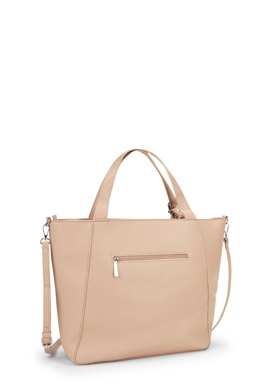 Donna Conbipel Borse | Shopper Con Accessorio Beige