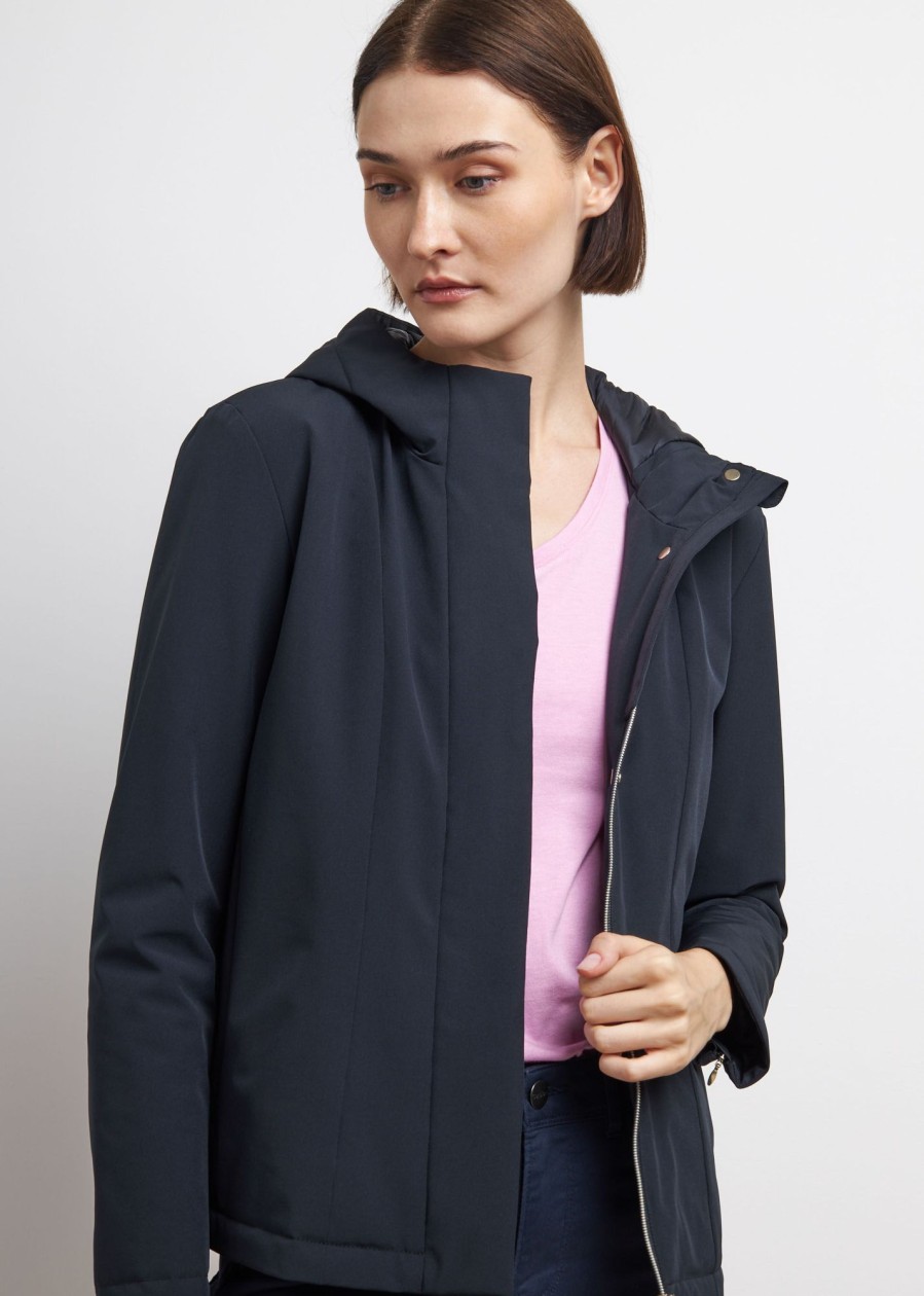 Donna Conbipel Giubbotti | Softshell Imbottito Nero