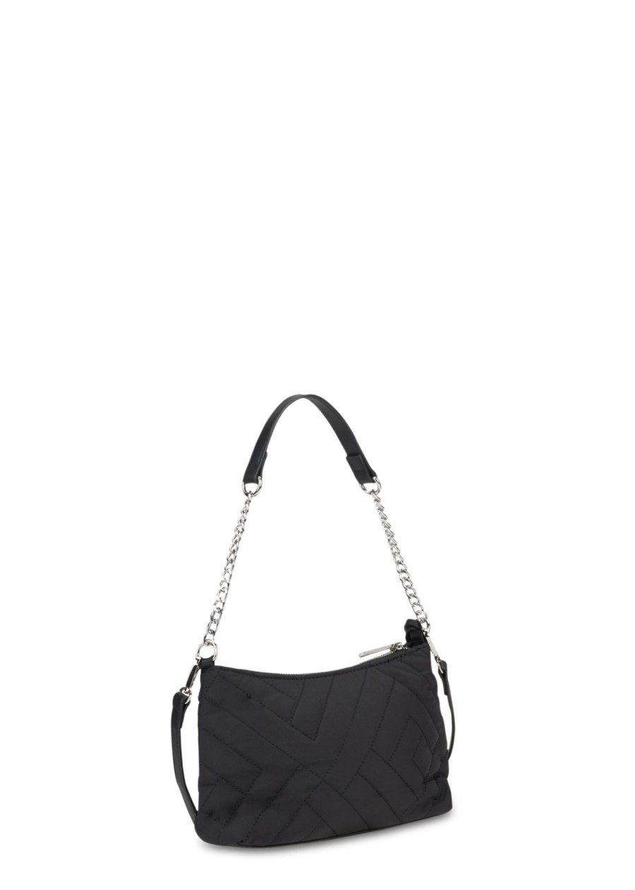 Donna Conbipel Borse | Borsa Baguette A Tracolla Nero