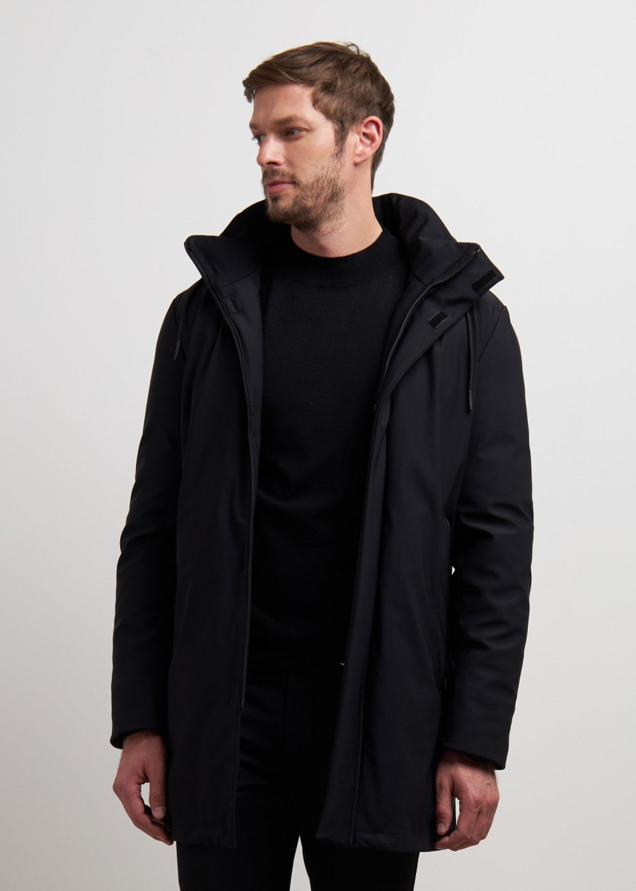 Uomo Conbipel Giubbotti | Parka Softshell Nero