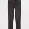 Donna Conbipel Jeans | Denim Slim Fit Stretch Grigio Medio