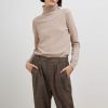 Donna Conbipel Pantaloni | Pantaloni Check Tabacco