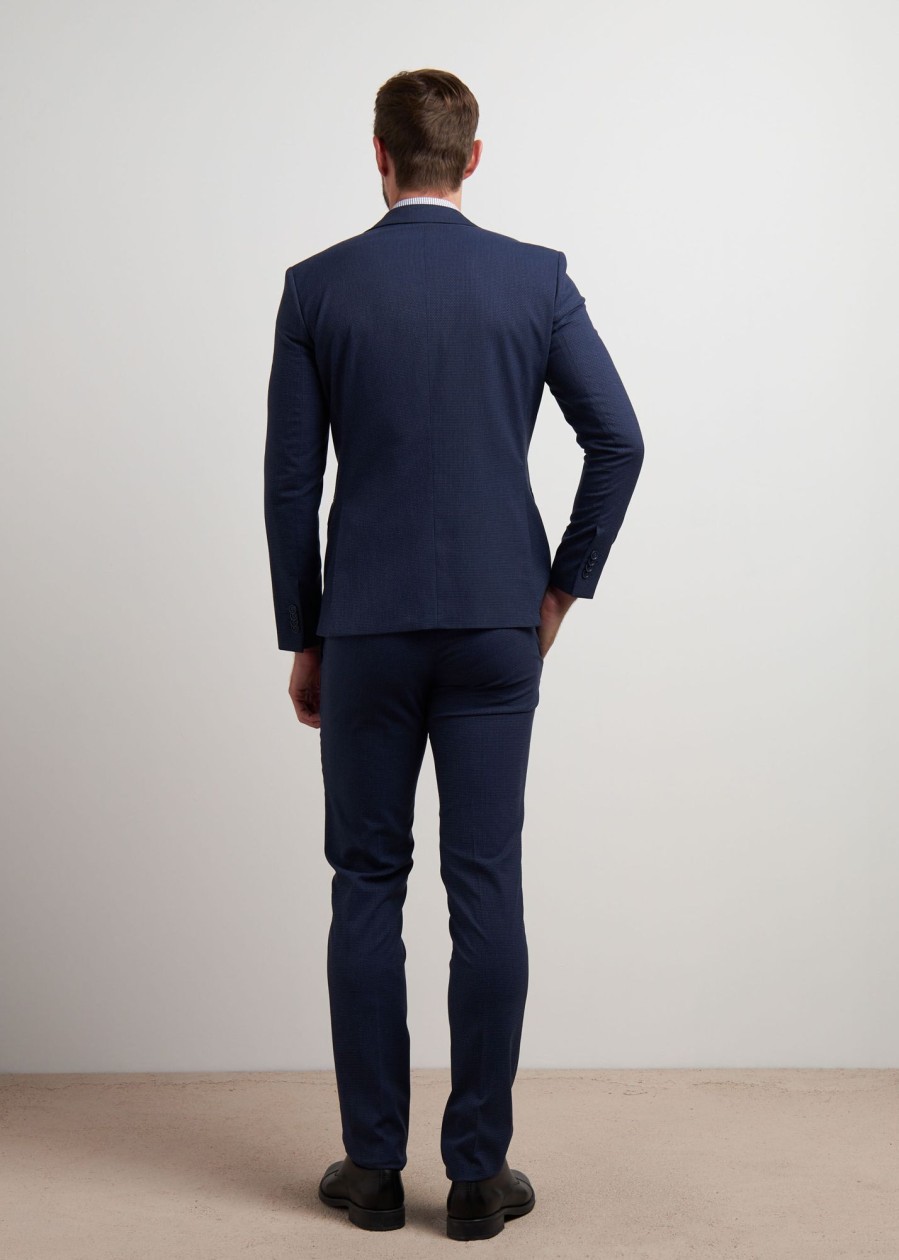 Uomo Conbipel Abiti E Completi | Completo Slim Fit Blu