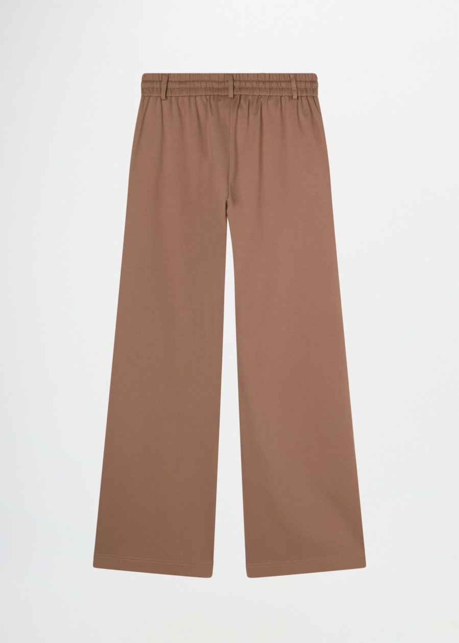 Donna Conbipel Pantaloni | Jogger Ampio Nocciola