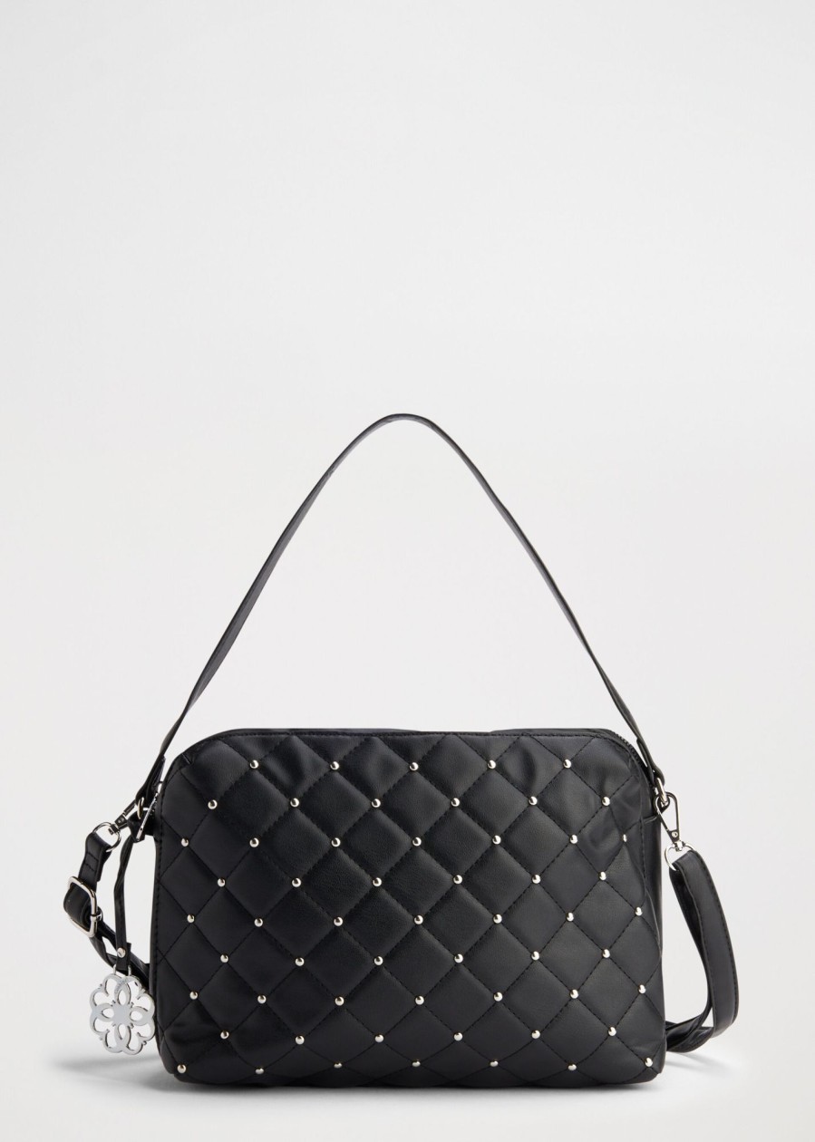 Donna Conbipel Borse | Borsa Con Microborchie Nero