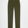 Donna Conbipel Pantaloni | Pantaloni Stretch Verde Scuro