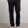 Uomo Conbipel Pantaloni | Pantaloni In Raso Blu