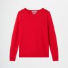 Donna Conbipel Maglieria | Pullover In Puro Cashmere Rosso Chiaro