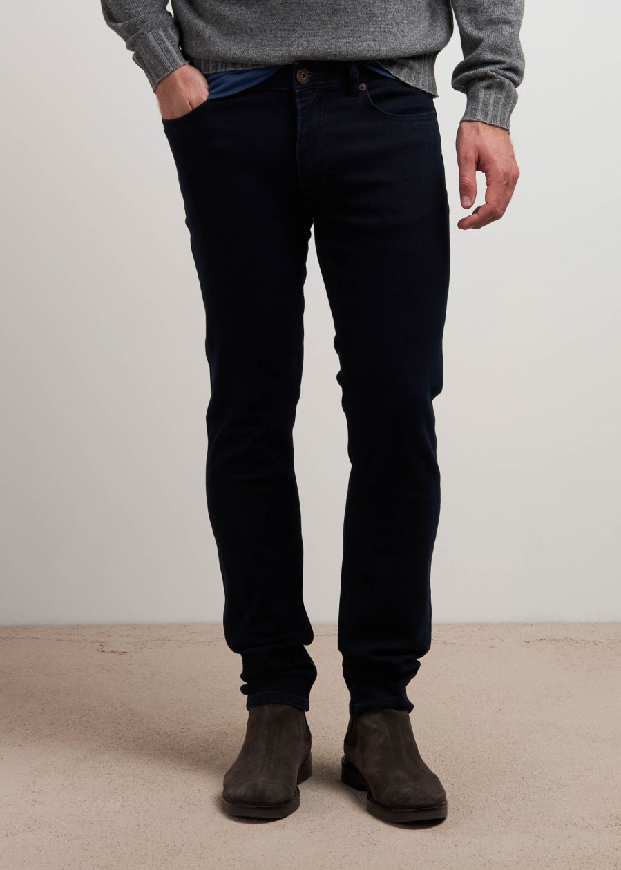 Uomo Conbipel Jeans | Jeans Slim Fit Blu